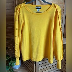 Karl Lagerfeld Paris Yellow Sweater
